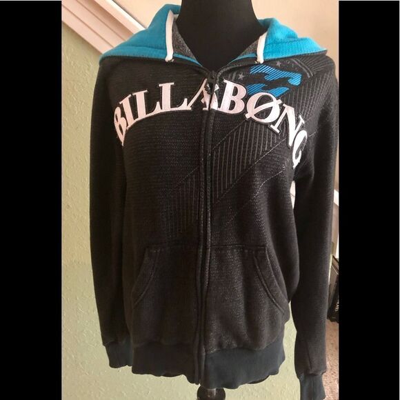 Nice sweatshirt with zipper by Billabong in m - Picture 1 of 3